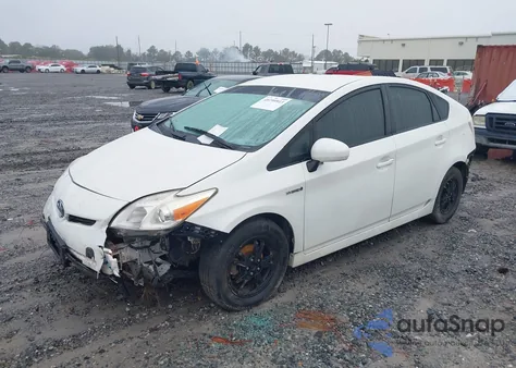 2012 Toyota Prius Three from USA, damaged, VIN JTDKN3DU8C5448437